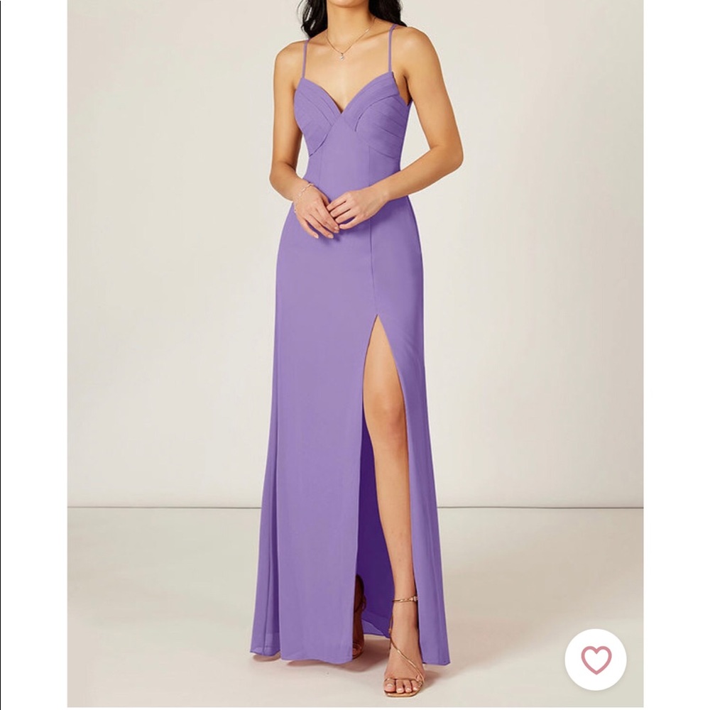 NWT azazie hailey formal wisteria